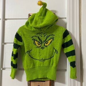 Grinch sweater with hood